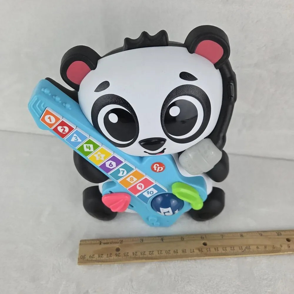 Fisher-Price Link Squad Jam & Count Panda Baby Learning Toy Music & Lights